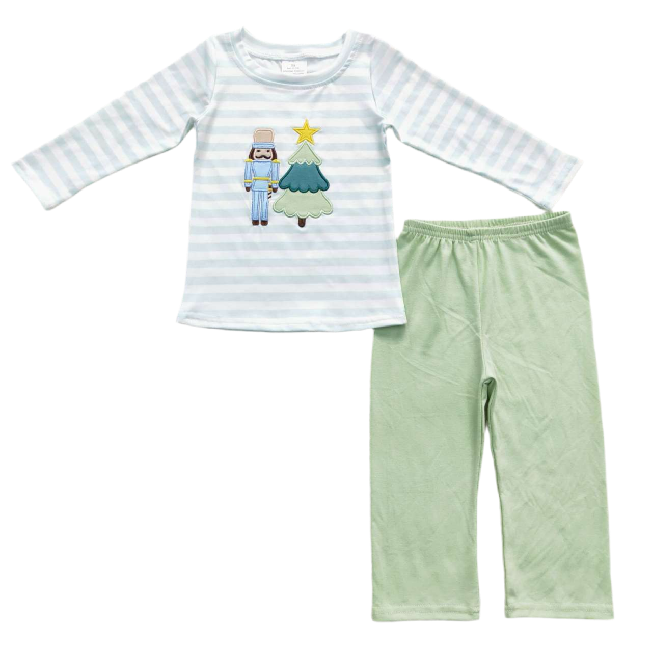 Christmas Tree Nutcracker Two Piece Set