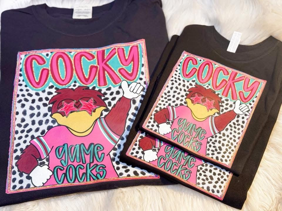 Gamecock Pink Tee
