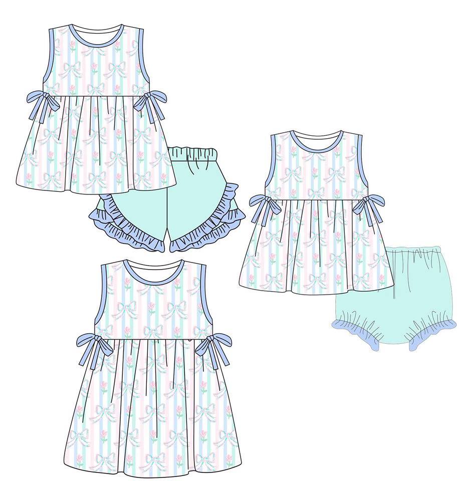 Porch Swings Ribbon Collection Girl Set