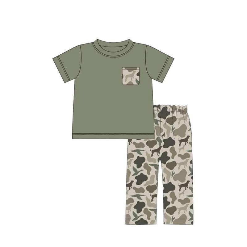 Pocket Camo Two Piece Set