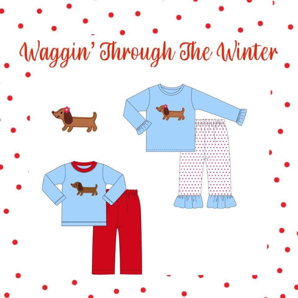 Waggin’ Through Winter Boy Set