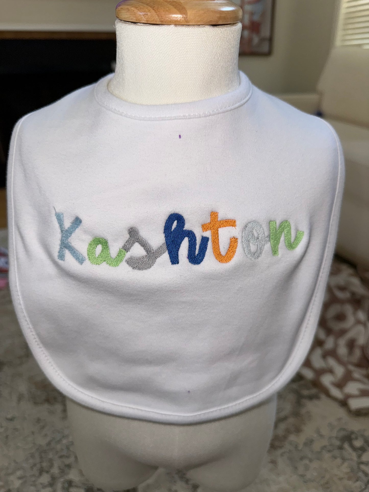 Embroidery Bib