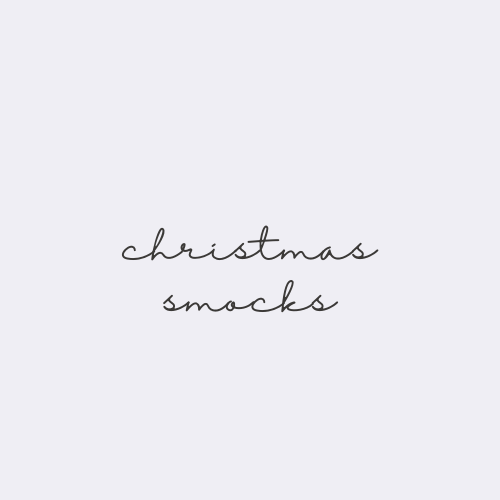 CHRISTMAS SMOCKS