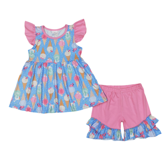 Ice Cream Two Piece Set