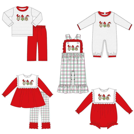 Grinch Overalls