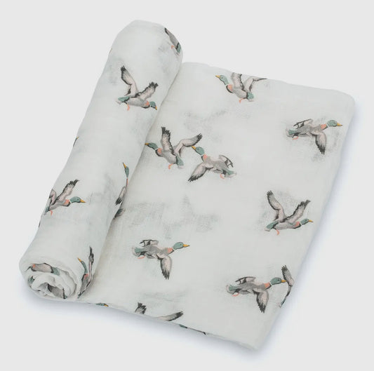 LB Quackin’Up Baby Muslin Blanket