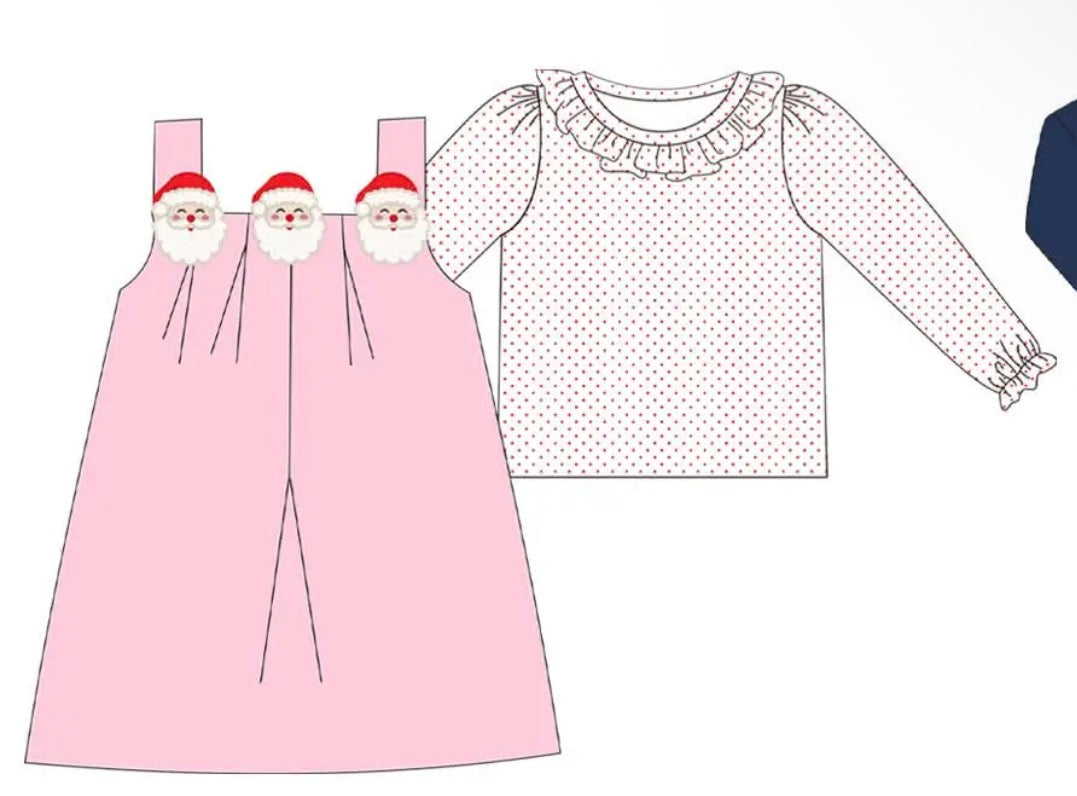 Triple Santas Dress