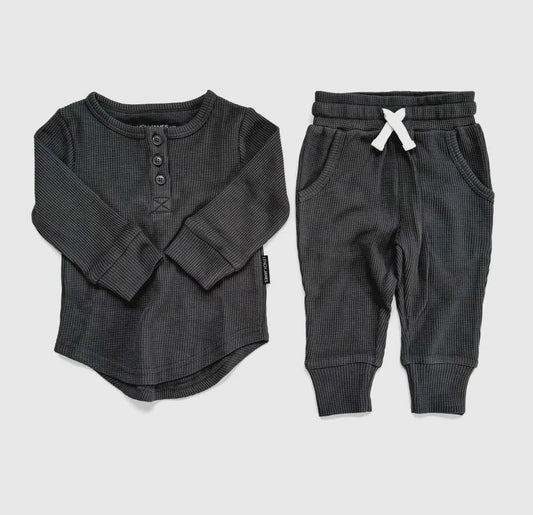 Waffle Knit Set - Slade