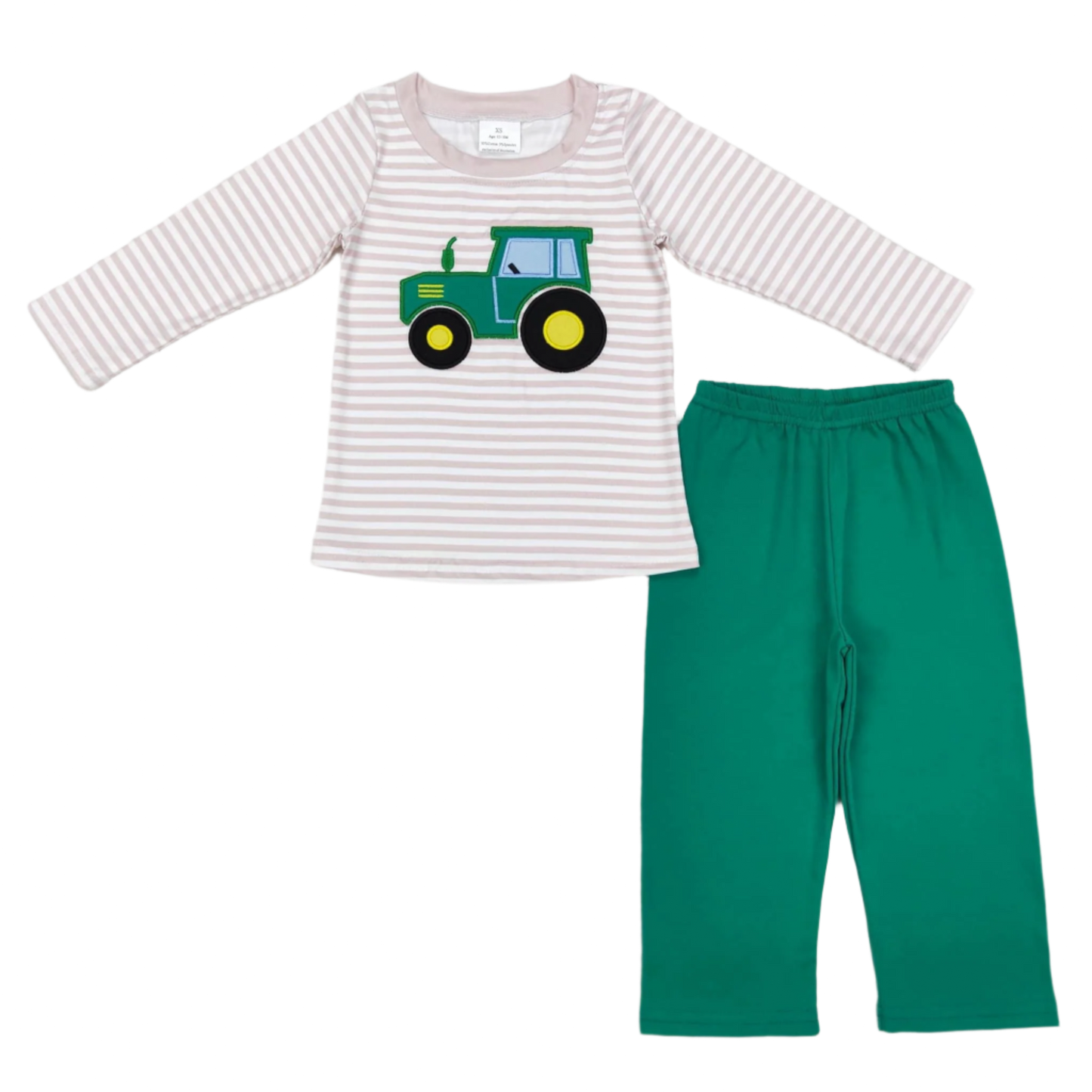 Tractor Stripe Two Piece Set
