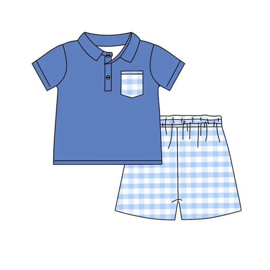 Plaid Two Piece Set
