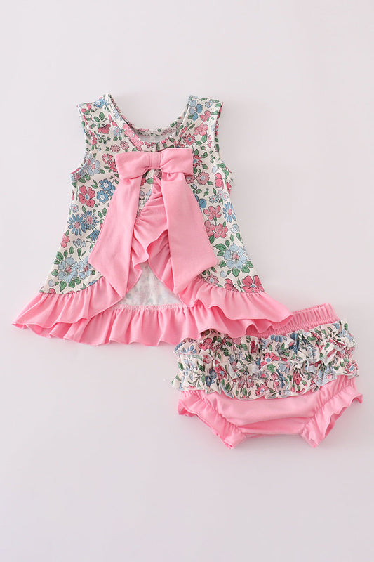 Vintage Floral Romper