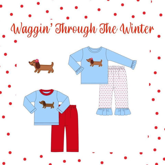 Waggin’ Through Winter Boy Set