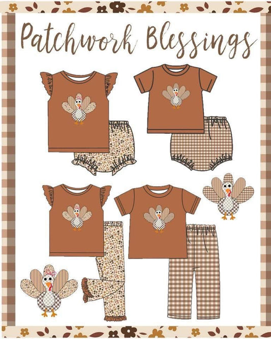 Patchwork Blessings Diaper Set