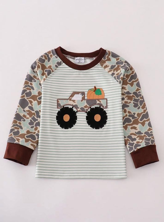 Camo Pumpkin Trucks