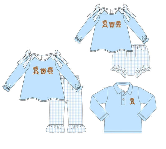 Teddy Bear Loves Diaper Set