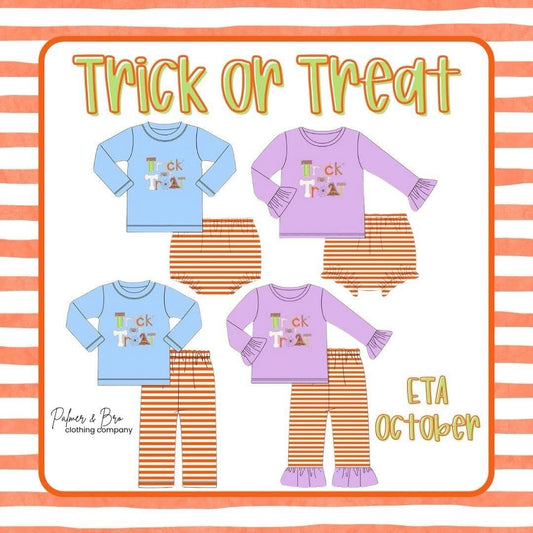 Trick or Treat Girl Set