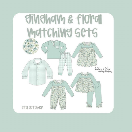 Gingham Girl Pant Set