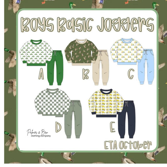 Boy Basic Joggers A