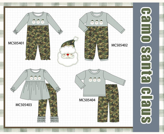 Santa Camo Set