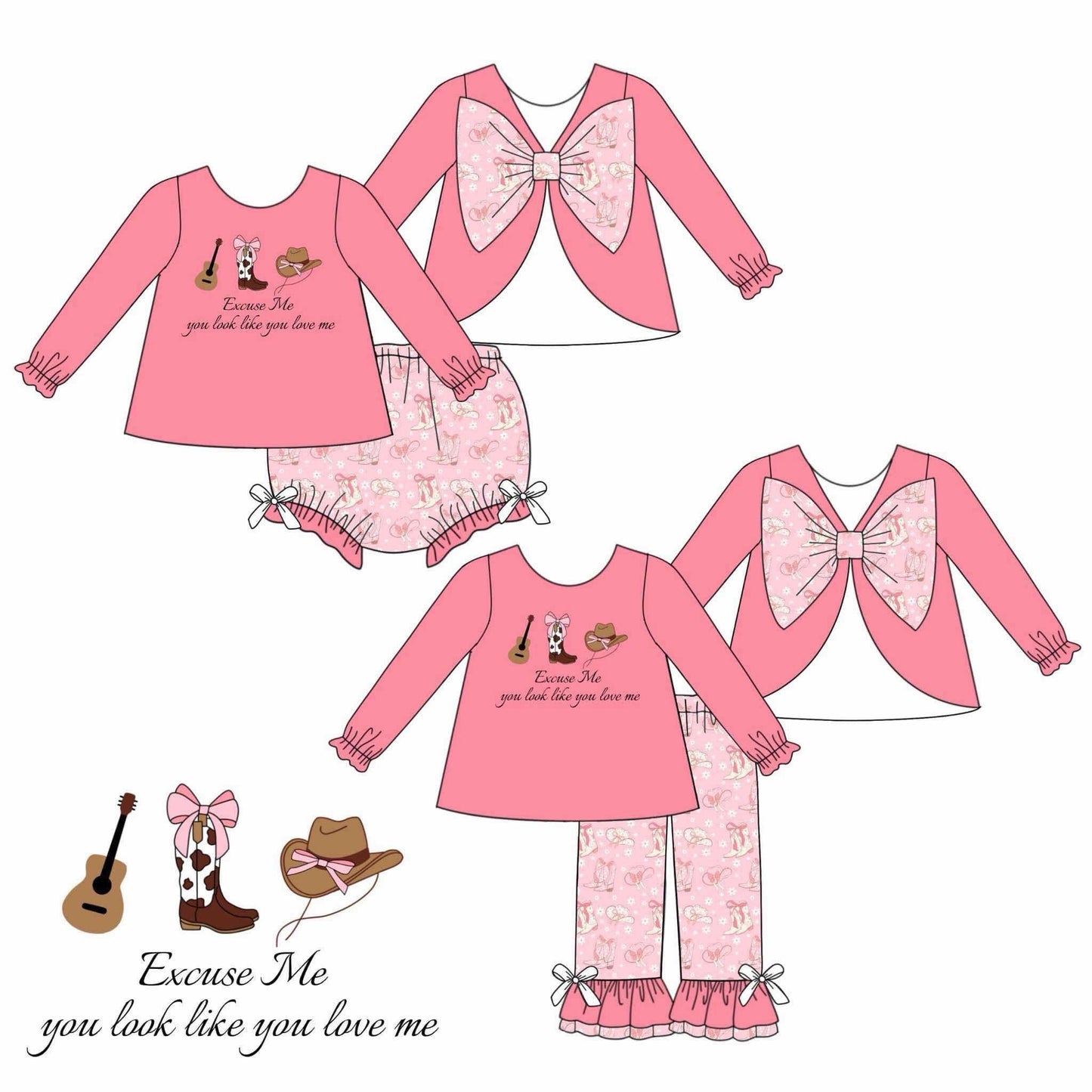 Excuse Me Bloomer Set